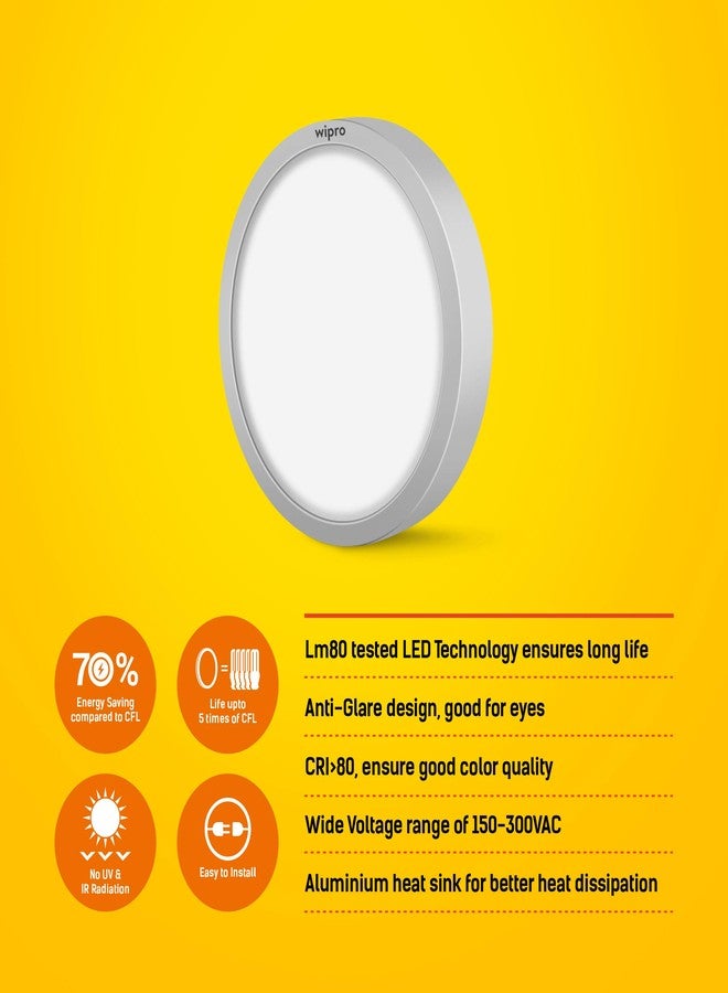 ويبرو لوحة إضاءة LED دائرية من ويبرو بقدرة 18 واط، درجة حرارة اللون 2700 كلفن - Image 4